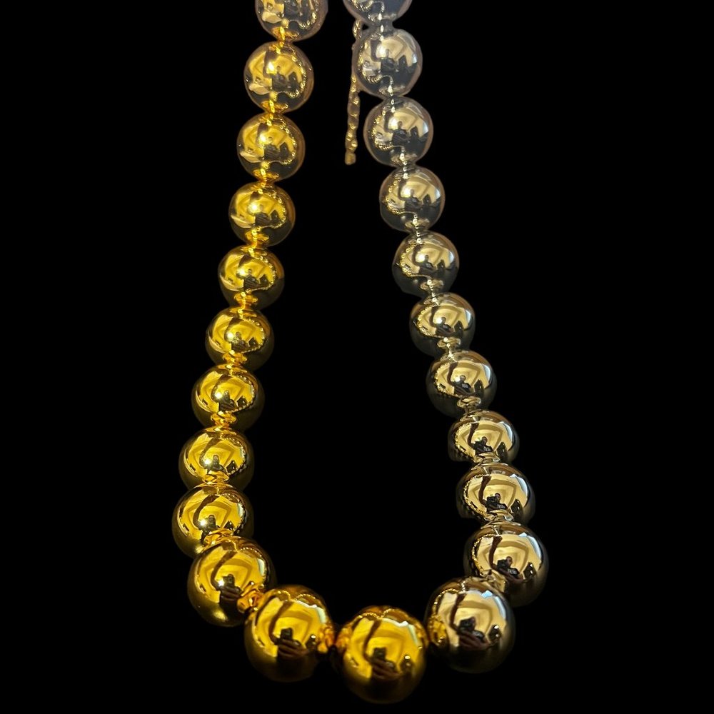 Double Chunky Color Necklace/choker